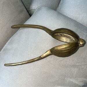 Vintage brass nutcracker